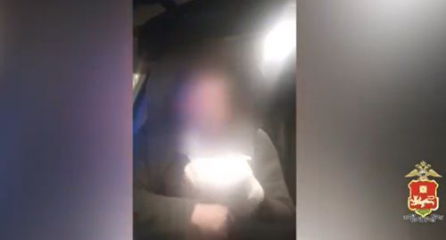 Скриншот кадра видео МВД по Хакасии